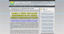 Desktop Screenshot of anvifalcon.com.br