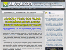 Tablet Screenshot of anvifalcon.com.br